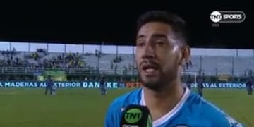 Epifanio García, autor del gol del empate\u002E