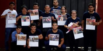 Bomberos paraguayos reclamaron mayor atención del Estado con un calendario al desnudo\u002E