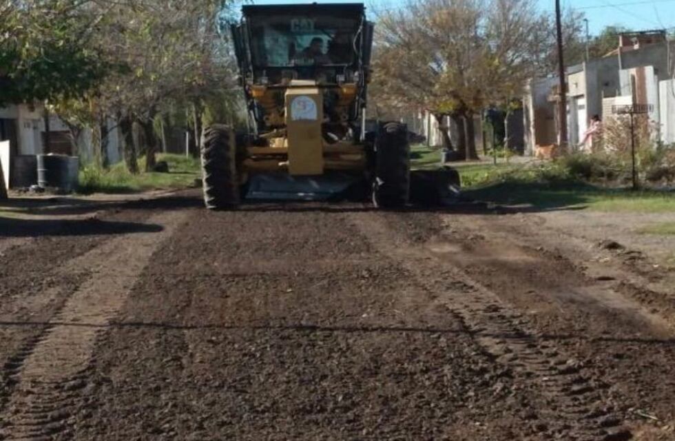 La municipalidad realizó tareas de mantenimiento en barrio La Milka