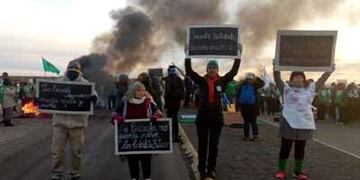 Estatales reclaman en Arroyo Verde