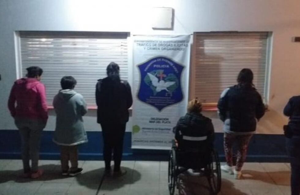 Desmantelaron una banda narco que vendía droga en la zona roja marplatense