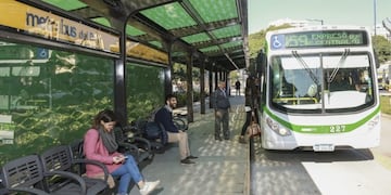 Parada de colectivos