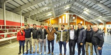 Rogelio Frigerio visita Tierra del Fuego