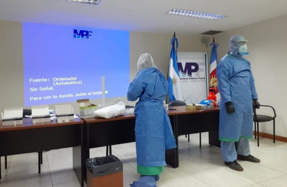Realizaron testeos de Covid-19 en el Ministerio Público Fiscal
