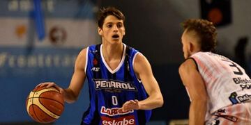 Juan Ignacio Martín jugó en Peñarol de Mar del Plata antes de pasar al Barcelona de España\u002E (mulndod)