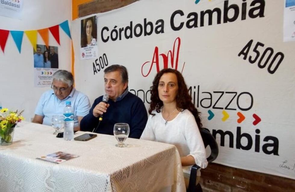 Mina Clavero: Negri visió traslasierra apoyando a Milazzo