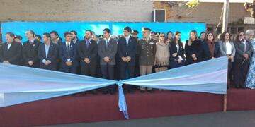 Losada presidió el acto central del Día de la Revolución de Mayo\u002E (MisionesOnline)