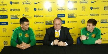 El presidente Raúl Broglia encabezó la conferencia de prensa canalla\u002E (@CarcOficial)