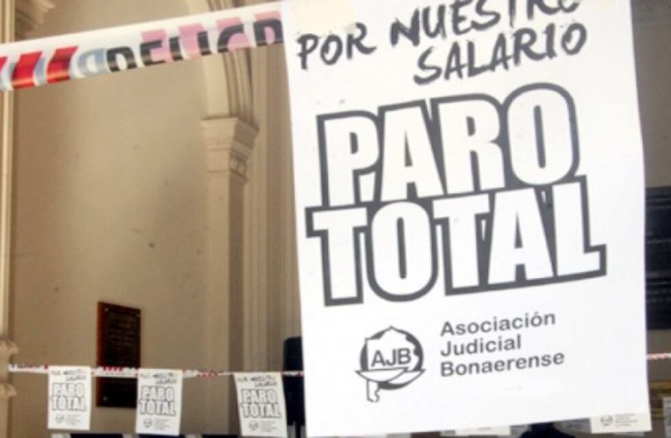 Paro de Judiciales por falta de respuestas salariales