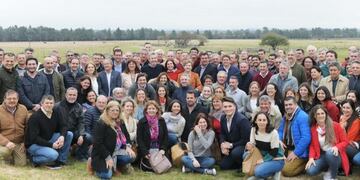 Juntos por el cambio en Gchú\nCrédito: Prensa Cambiemos