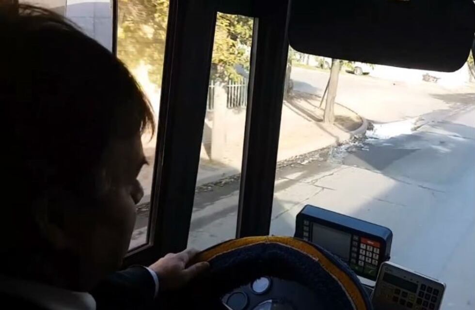 El video de un pasajero que obligó a un chofer a pedir disculpas por el paro