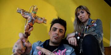 Los artistas buscan desacralizar iconos y \