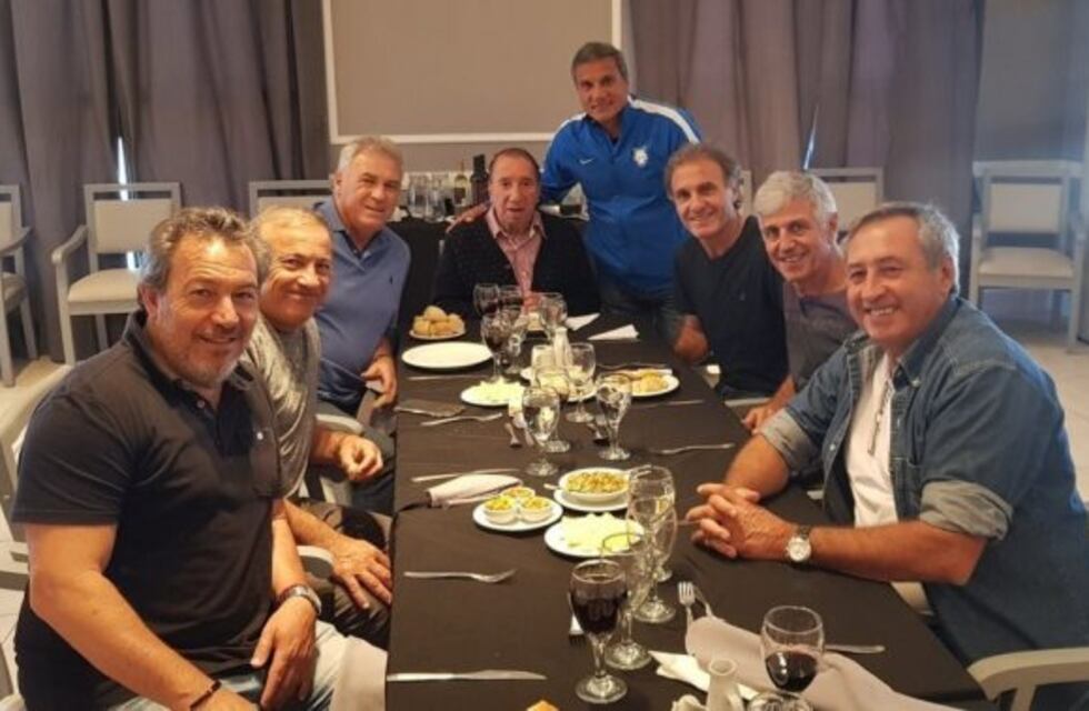 Carlos Bilardo se reencontró con los campeones de 1986