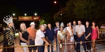 Corte de cintas de los carnavales obereños