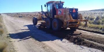 Ya iniciaron los trabajos en ruta 41, que conecta Los Membrillos y Cerros Largos\u002E