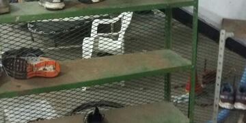 Los delincuentes ingresaron, revolvieron el lugar, ocasionaron destrozos y se llevaron la utilería\u002E (Pablo Gavira)