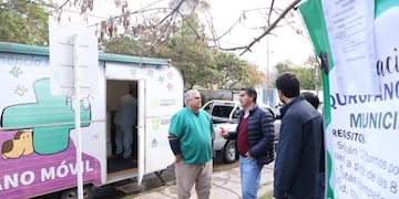 Operativos de limpieza y de atención sanitaria de mascotas fueron los que desplegó el municipio\u002E (Prensa Municipalidad de Resistencia)