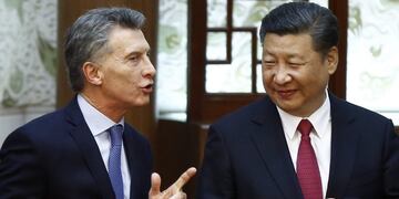 Mauricio Macri y Xi Jinping