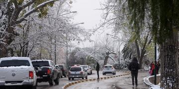 Hasta el momento precipitó poca nieve en Mendoza\u002E