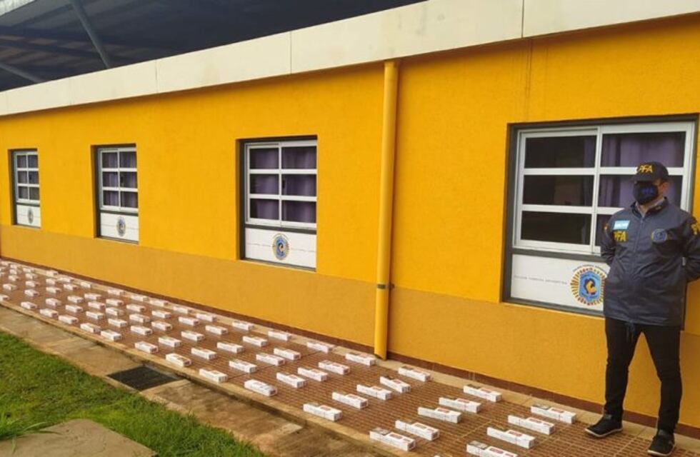 Policía Federal volvió a interceptar un cargamento de cigarrillos ilegales