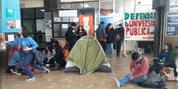 Acampe en UNPSJB\u002E