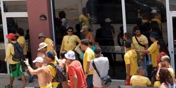 Paro total de guardavidas en Pinamar\u002E