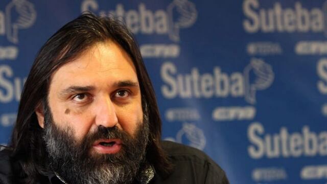 Roberto Baradel criticó a la ministra Soledad Acuña.
