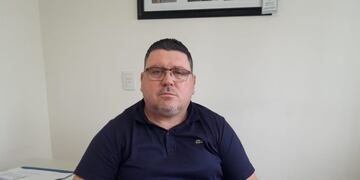 Darío Taverna, del SOESGPyLA (Sindicato Obreros de Estaciones de Servicio, Garajes, Playas y Lavaderos Automáticos)