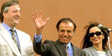 Néstor Kirchner, Carlos Saúl Menem, Cristina Kirchner\u002E