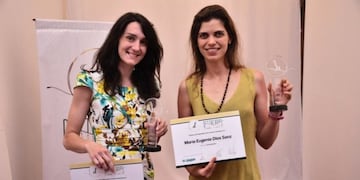 María Eugenia Dios Sanz y Laura Rodríguez Furlán, las investigadoras sanluiseñas\u002E Foto: El Diario de la República\u002E