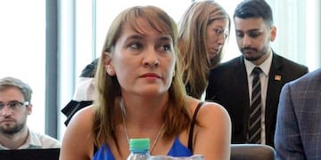 Lorena Matzen, diputada provincial y presidente de la UCR rionegrina\u002E
