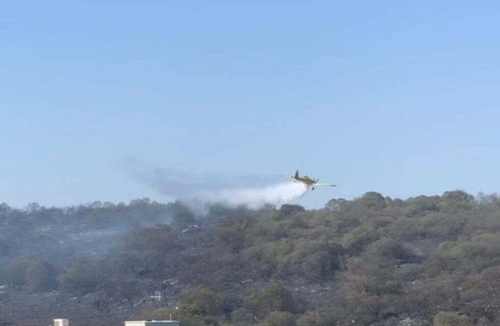 Fuego en Carlos Paz: se reactivaron las llamas en TierrAlta