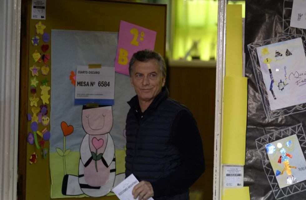 Mauricio Macri habló de Maldonado luego de votar: "Mi compromiso es llegar a la verdad lo antes posible"