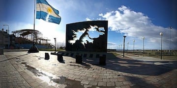 Plaza Islas Malvinas de Ushuaia