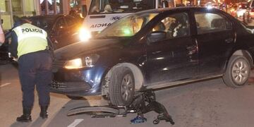 Accidente en Santa Rosa (La Arena)