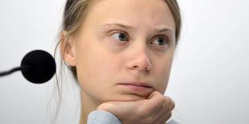 Greta Thunberg fue nombrada como personalidad del año de la revista TIME (CRISTINA QUICLER / AFP)