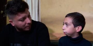 Damián Córdoba visitó a Gino en su casa\u002E