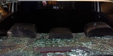 Atacaron a un patrullero a piedrazos en Mar del Plata