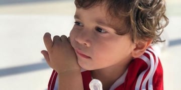 Tercer cumple de Mateo Messi