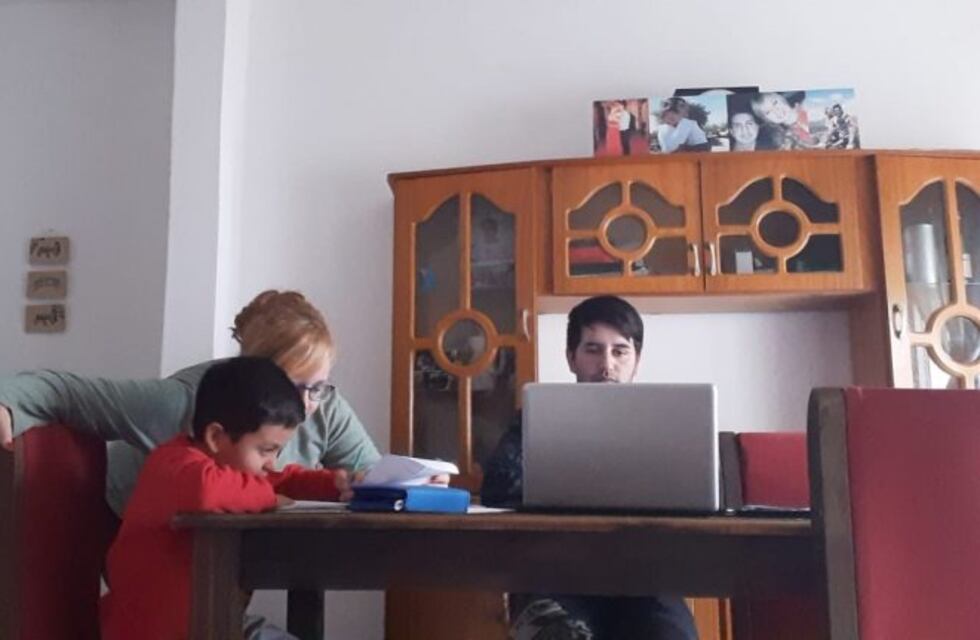 La vida en cuarentena contada por una familia carlospacense