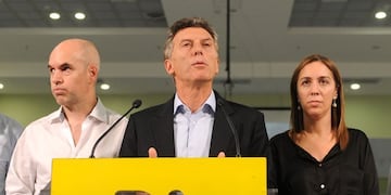 Vidal, Macri y Larreta