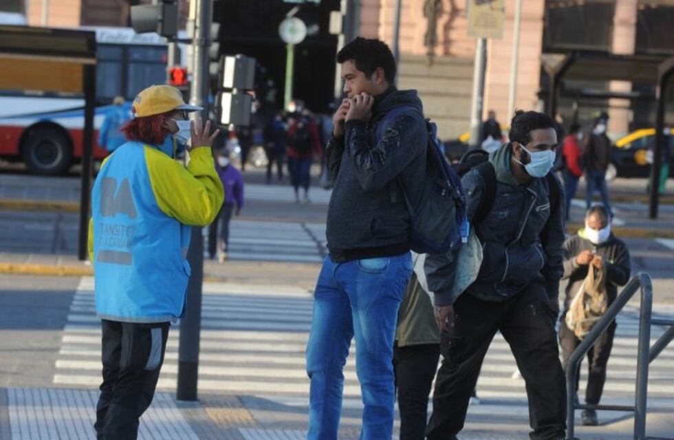 Coronavirus: comienzan a multar a quienes no usen tapabocas en la Ciudad de Buenos Aires
