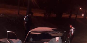 Los Cedros: accidente de tránsito