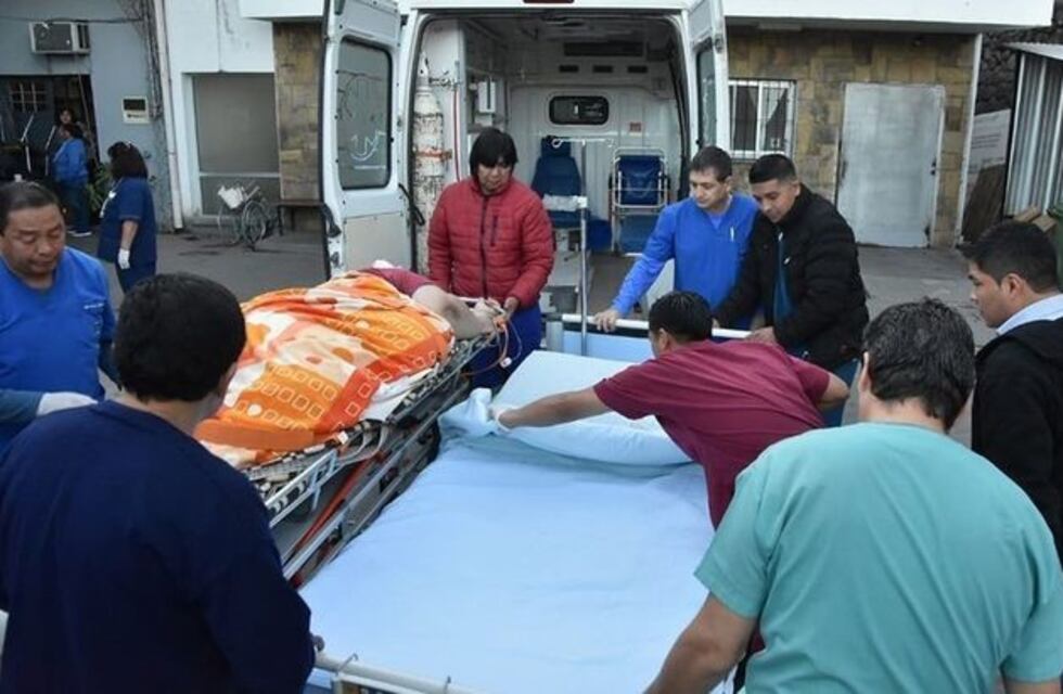 Trasladaron de urgencia a una mujer de 200 kilos desde Cafayate