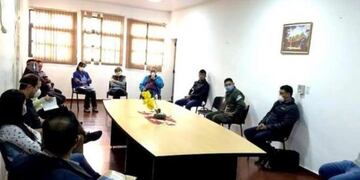 El Comité se reunió el lunes en la municipalidad de San Antonio\u002E