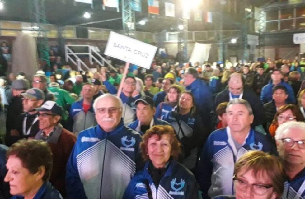 Juegos Nacionales Evita para Adultos Mayores 2019: delegación santacruceña ya está en Pinamar