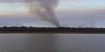 Volvieron los incendios en las islas y envían más brigadistas