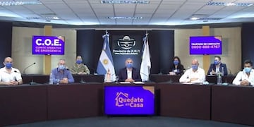 Autoridades del COE Jujuy informaron a la comunidad\u002E
