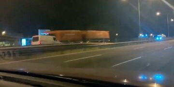 Un conductor se metió a contramano en Panamericana, chocó y murió (Foto: web)