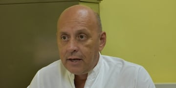 El doctor Mario Romero Bruno, Director del Hospital Central de Formosa